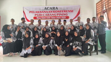 Terpilih Secara Aklamasi, Agustiandi Siap Membawa PGRI Cabang Pining Lebih Profesional dan Maju